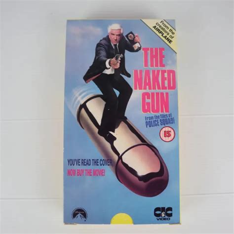 THE NAKED GUN PAL VHS Cardboard Sleeve Leslie Nielsen Comedy 7 76