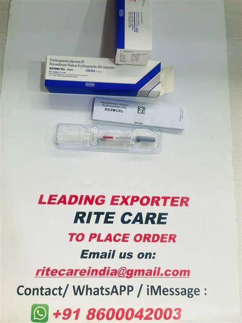 Human Erythropoietin Injection Recombinant Human Erythropoietin Inj