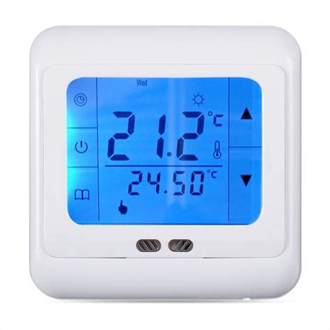 Buy Floureon 16a Touch Screen Thermostat Lcd Underfloor Heating Regulator