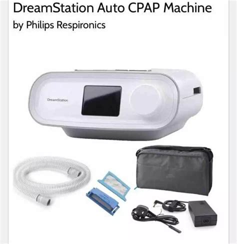 Philips Respironics Dreamstation Auto Cpap Machine With Humidifier And Heated 15mm Tube Health