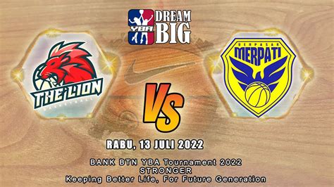 Live The Lion Surabaya Vs Merpati Bali Yba Tournament Summer