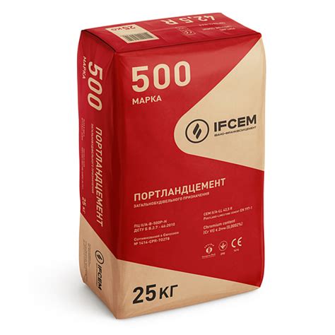 Купить Цемент М-500 25кг (Івано-Франківськ) ПЦ II/А-В-500Р-Н (1пал/56шт ...