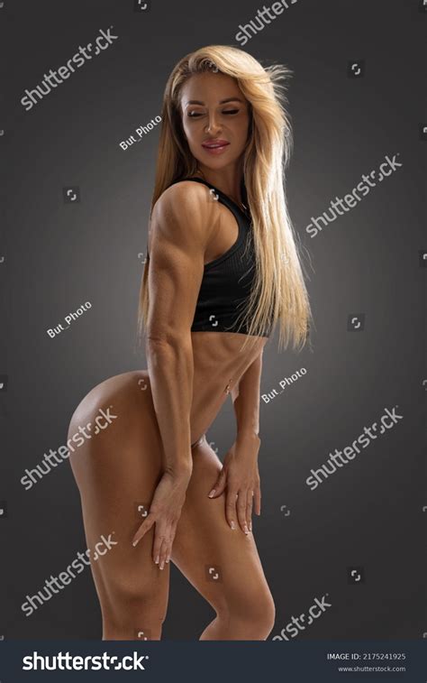 Athletic Sexy Blonde Woman Fitness Bikini Stock Photo Shutterstock
