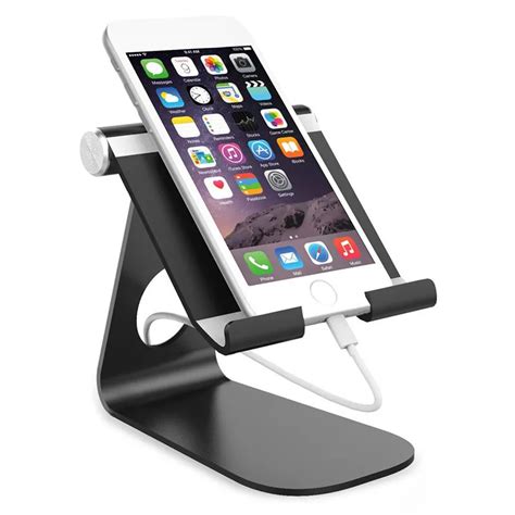 Multi Angle Adjustable Phone Holder Aluminum Metal Foldable Mobile