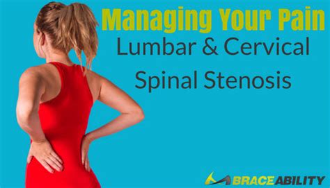 Managing Your Pain From Lumbar & Cervical Spinal Stenosis