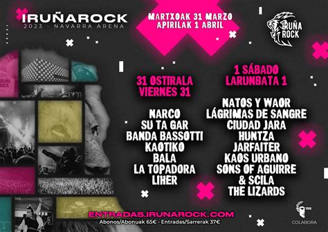 Iruña Rock contará este año con un escenario para grupos navarros