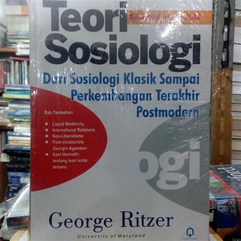 Jual Teori Sosiologi Dari Sosiologi Klasik Sampai Perkembangan Terakhir