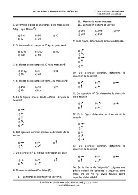 Ejercicio De Dinamica PDF