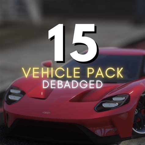 Fivem Debadged Car Pack 15 Cars Digitallatvia