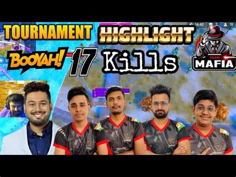 Team Mafia Kills Booyah Rocky Rdx Free Fire Tournament Highlights