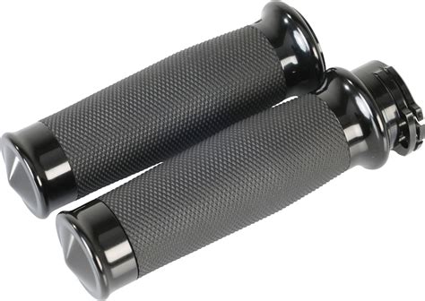 Buy Handlebar Grips For Harley Davidson Black Aluminium Pair Louis