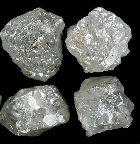 WHITE DIAMOND ROUGH FACET GEM GEMSTONE CANADA GENUINE NATURAL UNCUT 1