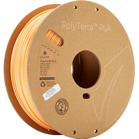 PolyTerra PLA Pastel 1 75mm 1kg EC 3D Printing Supplies