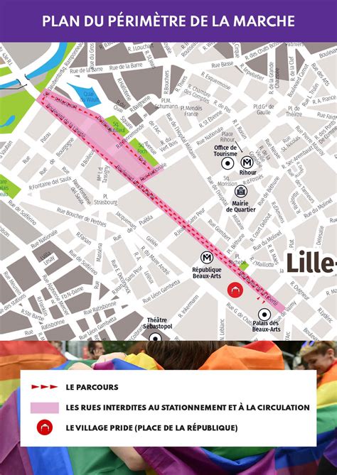 Lille Pride Circulation Et Stationnement Interdit Sur Le