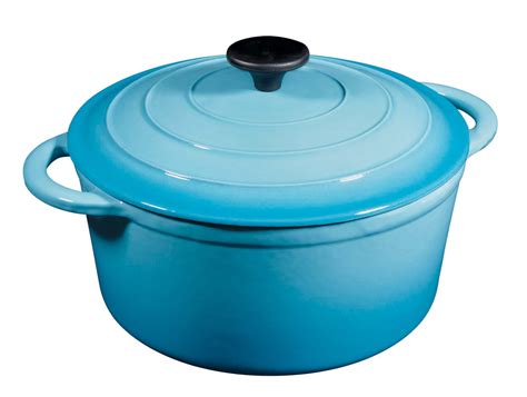 Cocinaware Light Blue Enamel Cast Iron Dutch Oven Shop Cookware At H E B