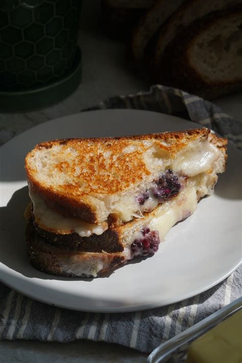 Blackberry Grilled Cheese