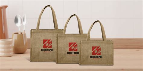 Printed Jute Bags Combo Vistaprint