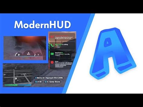 STANDALONE ModernHUD New HUD With Smooth Animations Notifications