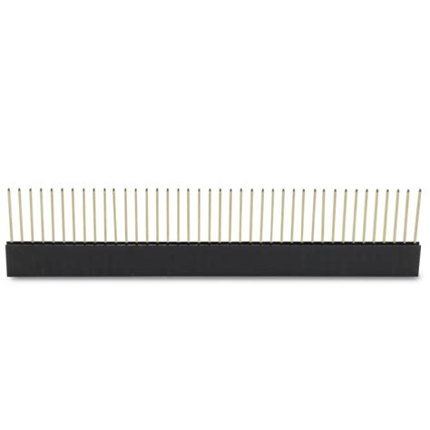 254mm Male Female Pin Header 1x40 Pins 15mm Unit Audiophonics