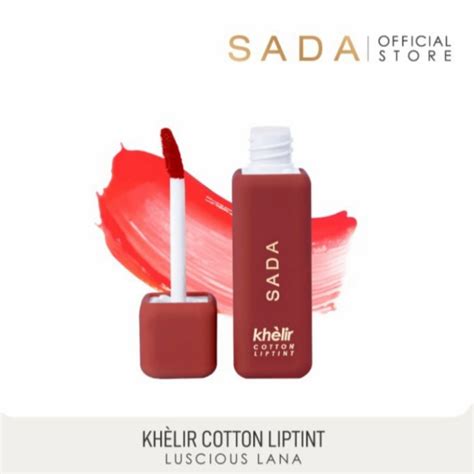 Lip Tint Sada By Cathy Sharon Sada Khelir Cotton Lip Tint Lembut Di