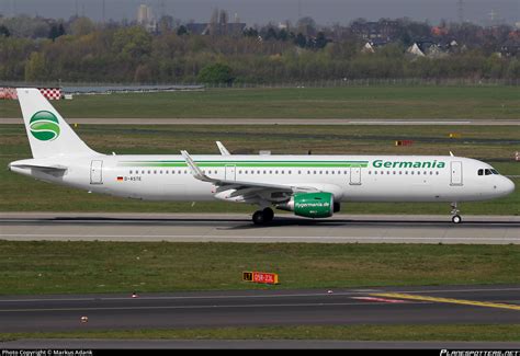 D ASTE Germania Airbus A321 211 WL Photo By Markus Adank ID 447323