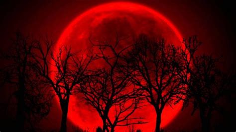 Luna De Sangre Qu Es Por Qu Se Ve La Luna Roja Y Su Significado