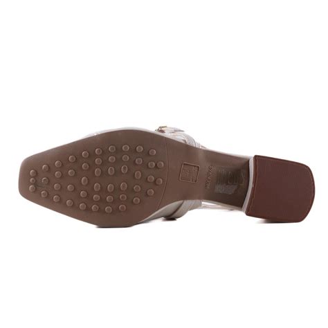 Sapato Feminino Zariff Boneca Nude Branco