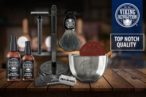 Luxury Safety Razor Shaving Kit