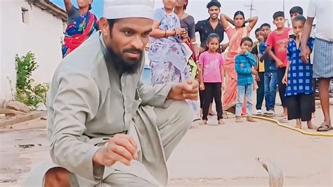 Manchippa Ahmedabad Tanda 25 Km Nizamabad Cobra Snake Rescue