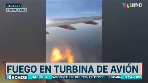 Video As Captaron La Explosi N De Una Turbina De Un Avi N En Pleno Vuelo