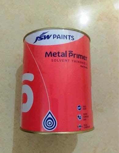 Jsw Liquid Red Oxide Primer Paint 1 L At ₹ 270litre In Kamrup Id