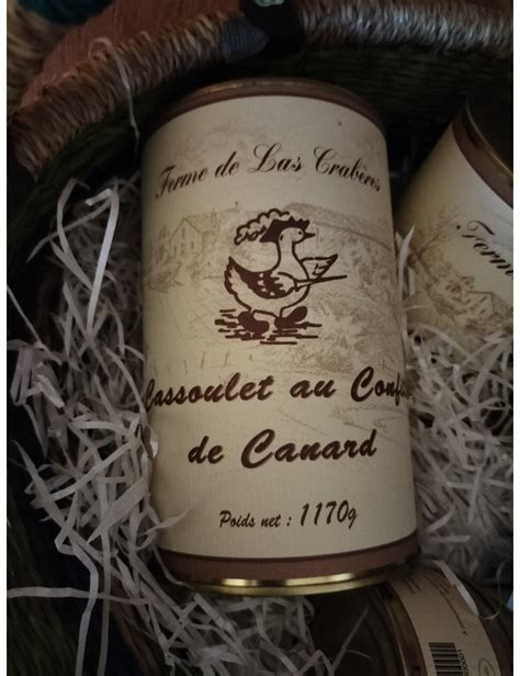 Cassoulet Au Confit De Canard Et Saucisse De Toulouse