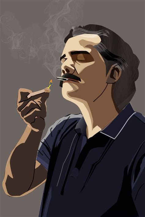 Pablo Escobar Fond d ecran dessin Fond d ecran pastel Fond d écran