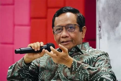 Mahfud Md Blak Blakan Tak Akan Hadiri Acara Pelantikan Prabowo Subianto