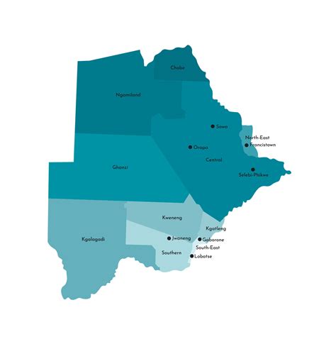 Vector Aislado Ilustraci N De Simplificado Administrativo Mapa De