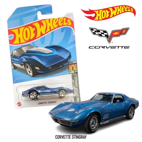Corvette Stingray Hot Wheels Ffa Shopee Thailand