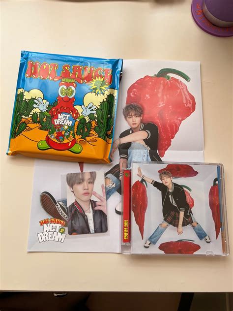 Hot sauce album chenle version nct dream 興趣及遊戲 收藏品及紀念品 韓流 Carousell
