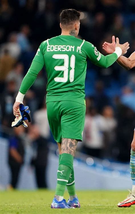 Ederson Moraes Portero Brasile O Del Manchester City P Gina