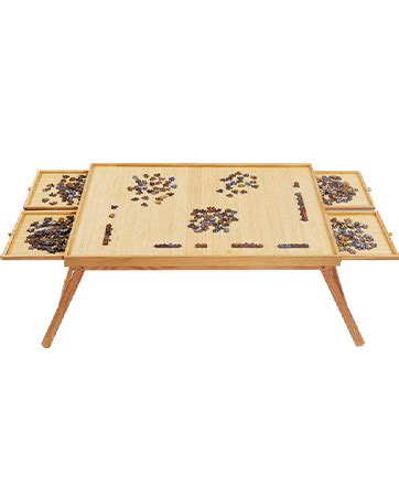 Amazon Teakmama Piece Wooden Jigsaw Puzzle Board With