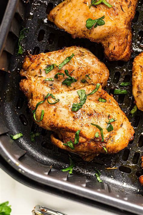 Boneless Air Fryer Chicken Thighs The Recipe Rebel