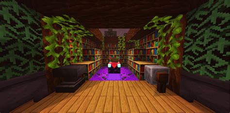 A enchantment room design I made : r/Minecraft