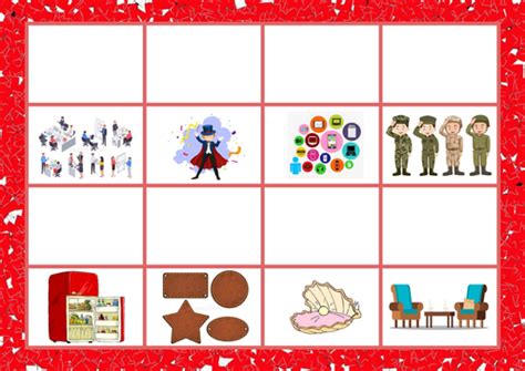 Nouns and Pictures Matching Task | Teaching Resources