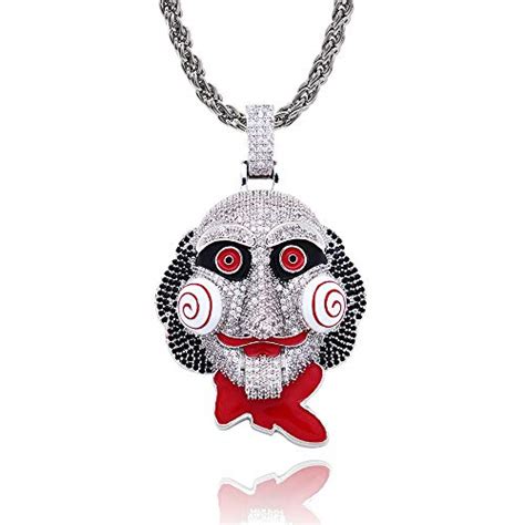 Buy Moca Hip Hop Iced Out Bling 6ix9ine Chain Clown 69 Tekashi69