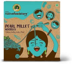 Nativefoodstore Kambu Pearl Millet Noodles Bajra Sajjalu Sajje Kambam