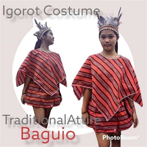 Igorot Costume Set Baguio Igorot Costume Traditional Attire Lazada Ph