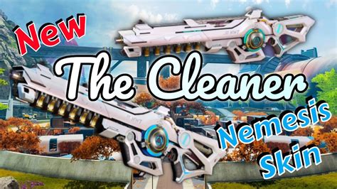 New The Cleaner Nemesis Skin In Apex Legends Youtube