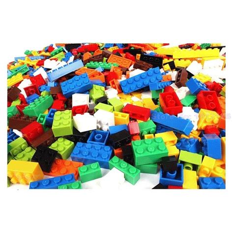 500/1000Pcs DIY Creative Brick Toys For Child Educational Building ...