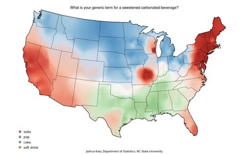 Soda vs Pop vs Coke US Heat Map : MapPorn