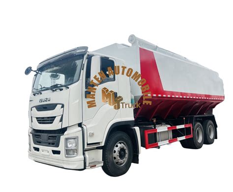 Isuzu Giga X Lhd Ton Cbm Bulk Poultry Feed Tank Transport Truck