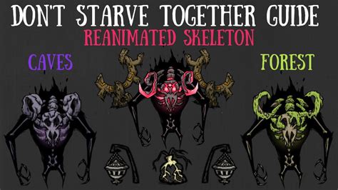 Dont Starve Together Guide Reanimated Skeleton Youtube